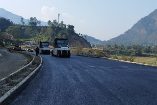 गत आर्थिक वर्षमा धनुषा र महोत्तरीमा ४० किलोमिटर कालोपत्र