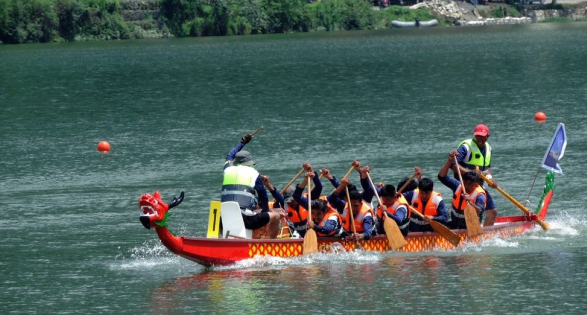 पोखराको फेवातालमा आजदेखि ‘ड्रागन बोट रेस फेस्टिभल’