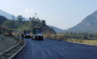 हालसम्म देशभर चार सय ९२ किलोमिटर दुई लेन सडक कालोपत्र