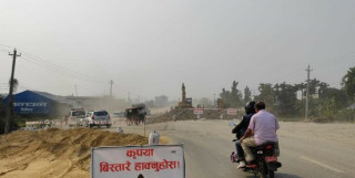 ३५ अर्ब लागतको एसियाली राजमार्गको काम सुस्त, स्तरोन्नतिको प्रगति १५ प्रतिशत मात्र