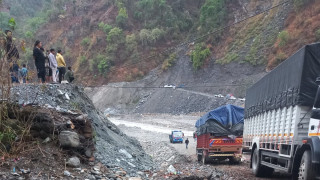 पहिरोका कारण कान्तिलोकपथ अवरुद्ध