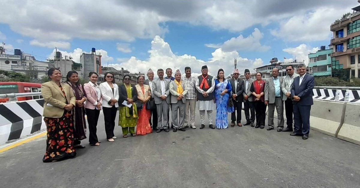 पूर्वाधार विकास समितिको टोलीले गरे ग्वार्को ‘ओभरपास’को निरीक्षण