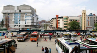 नयाँबसपार्क बाहिरबाटै चल्छन् धादिङ, नुवाकोट र रसुवाका बस