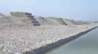 १८ करोडको लागतमा तटबन्ध निर्माण