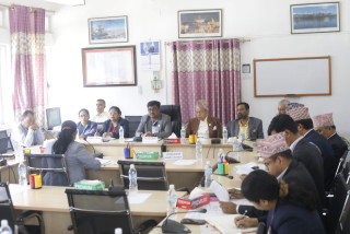 नेपाल हवाई सेवा प्राधिकरण विधेयकमाथि संशोधनकर्ताहरूसँग छलफल