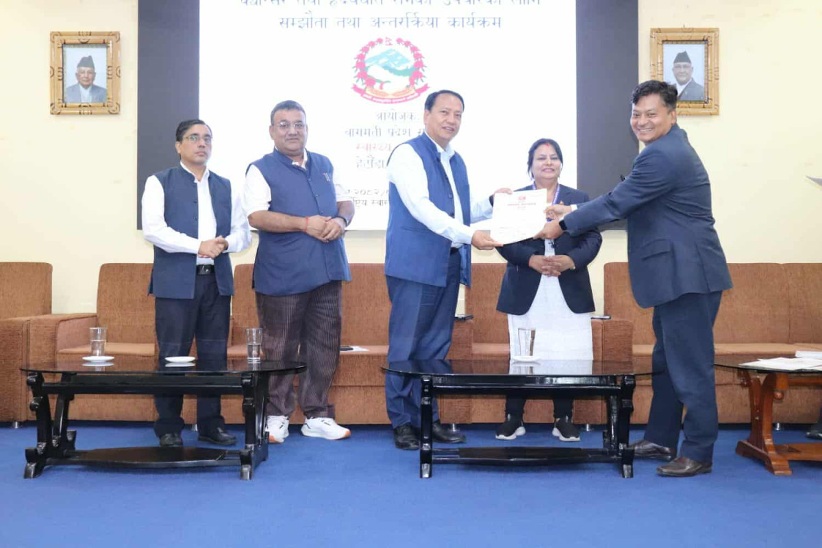 क्यान्सर र हृदयघात उपचारमा वागमती प्रदेशको ‘डबल राहत’ योजना