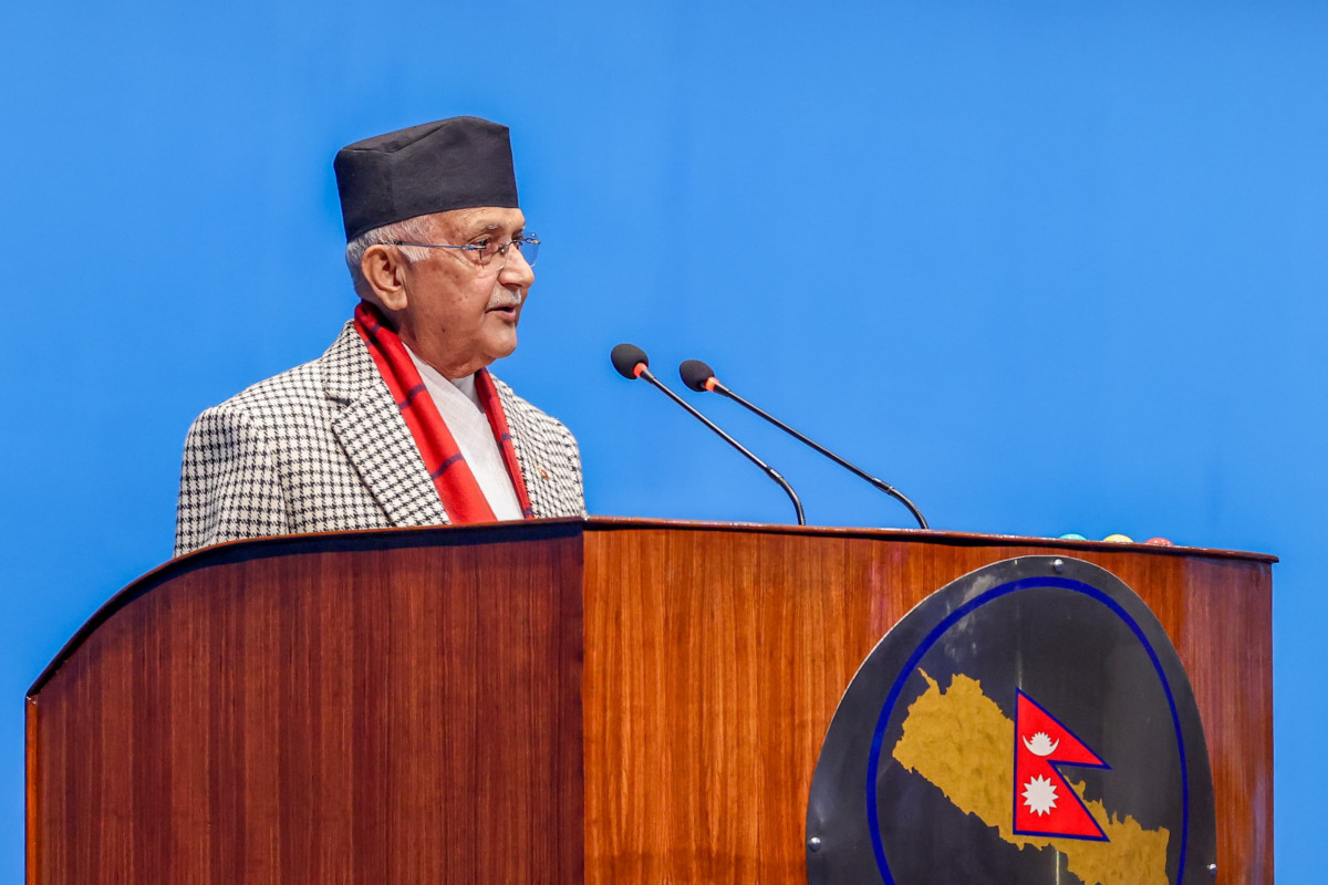 आज प्रधानमन्त्री ओलीले संसद्‌मा सम्बोधन गर्दै