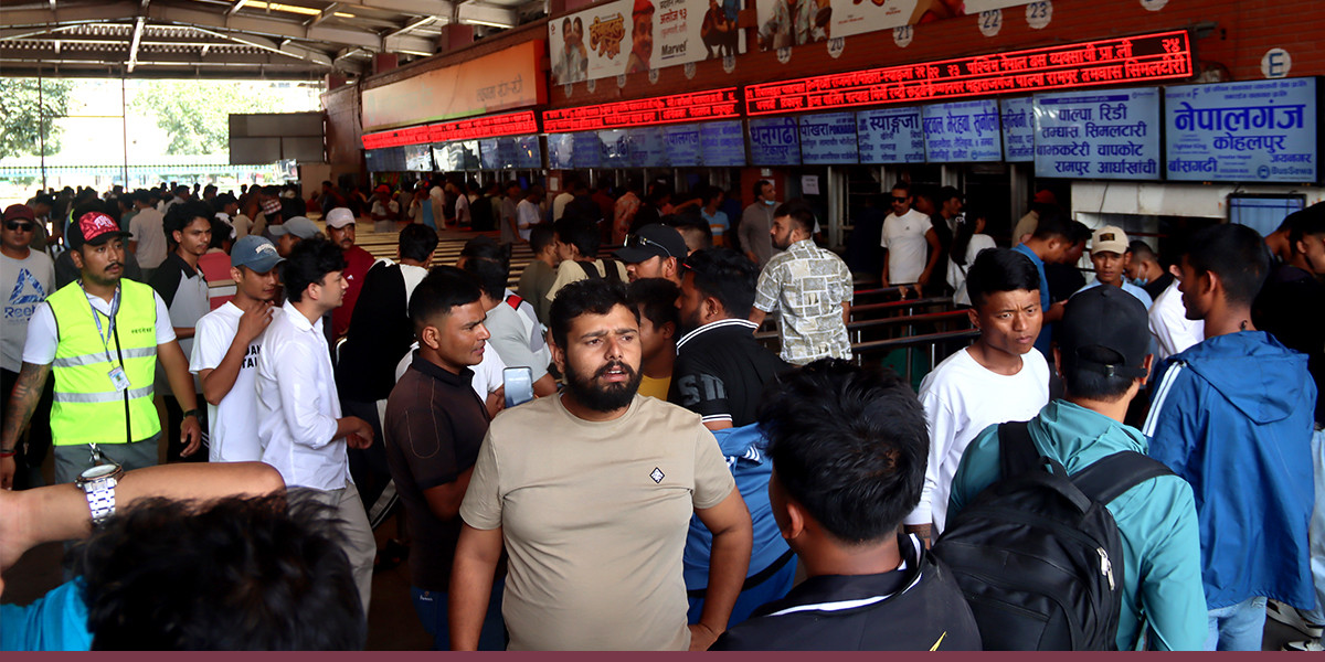 दसैँ मनाउन उपत्यका छाड्नेको सङ्ख्या ५ लाख ५३ हजारभन्दा बढी