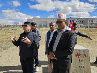 कोरला नाका स्तरोन्नति गरी व्यवस्थित रूपमा सञ्चालन गर्न अध्यक्ष ढकालको आग्रह