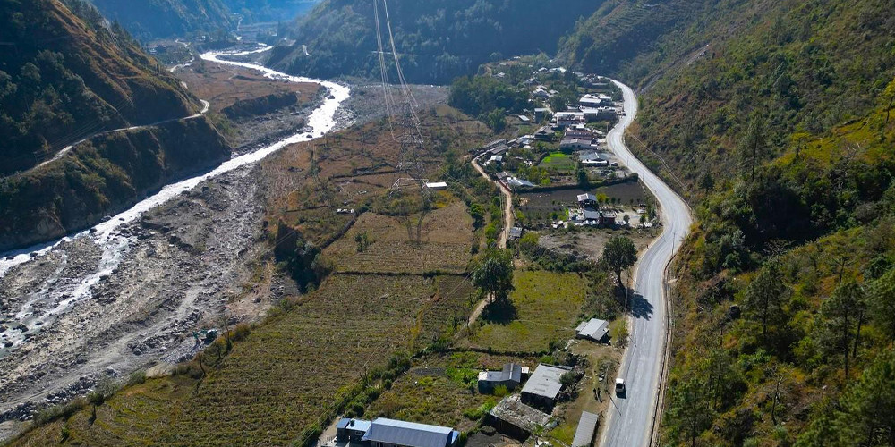 कालीगण्डकी करिडोर : तातोपानी–घाँसा खण्ड स्तरोन्नति