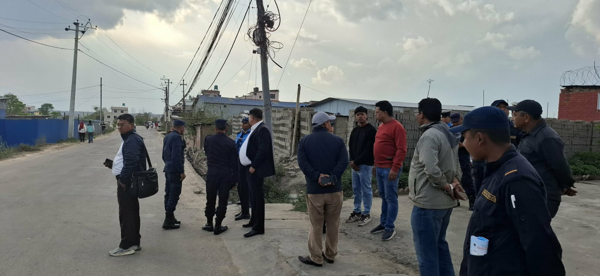 दुर्घटना बढेको गुनासो पछि सुरक्षा अधिकारीहरु ताथली– नाला सडक अनुगमनमा