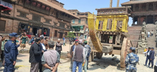 बिस्केट जात्राको तयारी तिब्र, शुरक्षा प्रमुखहरुद्धारा अनुगमन