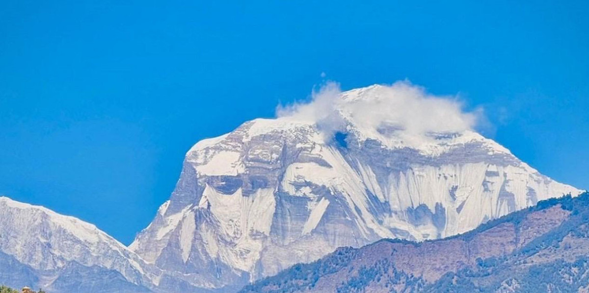 धवलागिरिमा मानव स्पर्श ६६ वर्ष, सात सय जनाभन्दा बढीद्वारा आरोहण