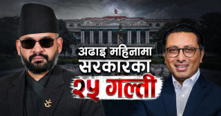 अढाइ महिनामा सरकारका २५ गल्ती
