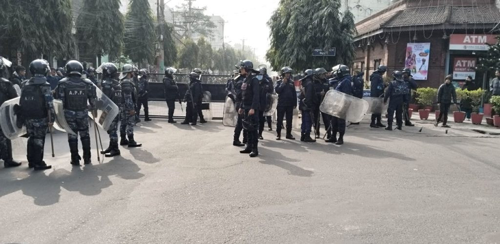 वीरगञ्जमा  निषेधाज्ञा जारी